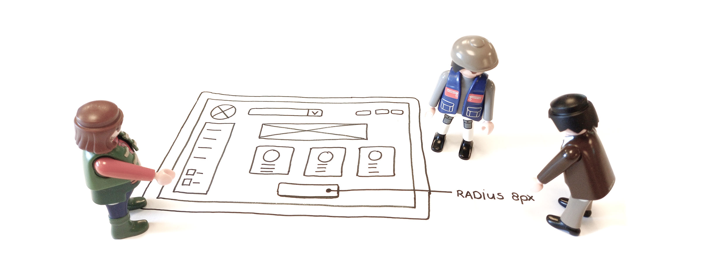 How we work - developer focused UX UI