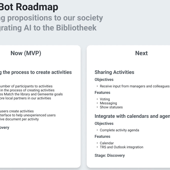 Roadmap example